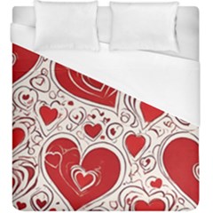 Be My Valentine Duvet Cover (king Size) by pollyparadiseartshop