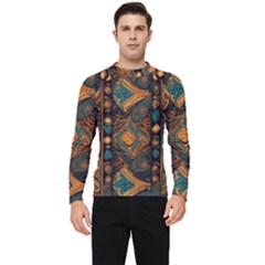 Tribal Chic Men s Long Sleeve Rash Guard by pollyparadiseartshop