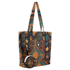 Tribal Chic Everyday Shoulder Bag With Pouch Bag