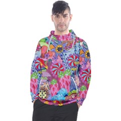 Cabbage Flower Abstract Men s Pullover Hoodie by okhismakingart