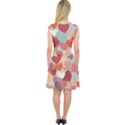 Valentines Day Hearts Romance Love Capsleeve Midi Dress View2