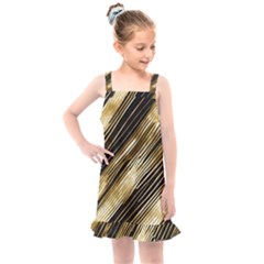 Gold Rush Kids  Overall Dress by pollyparadiseartshop