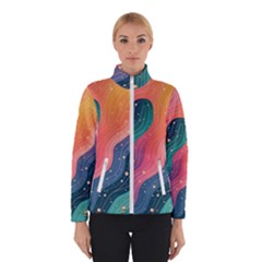 Art Abstract Pattern Women s Bomber Jacket by Salmanaz77