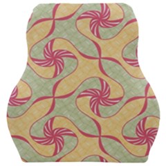 Abstract Pattern Design Scrapbooking Car Seat Velour Cushion  by Paksenen