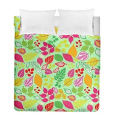 Flower Flora Floral Nature Pattern Seamless Duvet Cover Double Side (full/ Double Size) by Bedest