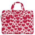 Hearts Valentine Pattern Seamless MacBook Pro 15  Double Pocket Laptop Bag  View2