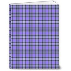 Blue Tartan Plaid 1 6  X 8  Hardcover Notebook by dressshop