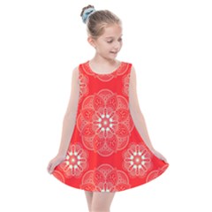 Crimson Current Kids  Summer Dress by ArtfulThreads