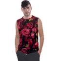 Floral Buds Of Roses Beautiful Flowers Men s Regular Tank Top View1