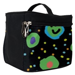 Doodle Dot Drawing Make Up Travel Bag (small) by Salmanaz77