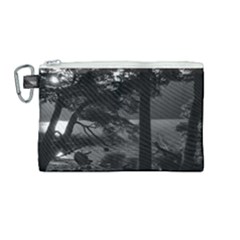 Los Alerces National Park Waterfront Landscape, Argentina002 Canvas Cosmetic Bag (medium) by dflcprintsclothing