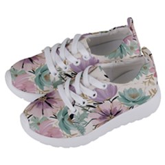 Flowers Pattern Floral Kids  Lightweight Sports Shoes by Sabxi