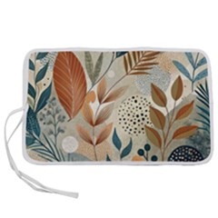 Leaves Pattern Flora Pen Storage Case (s) by Sabxi