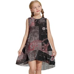 Aesthetic , Aesthetic, Dark Kids  Frill Swing Dress by kyorashop23