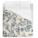 Blue Vintage Background Duvet Cover (Queen Size) View1