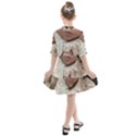 designer,s doll-1 Kids  All Frills Chiffon Dress View2