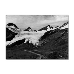 Vintage Usa Alaska Worthington Glacier In Summer 1970 10 Pack A4 Sticker by Vintagephotos