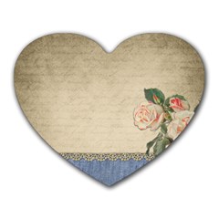 Vintage Mouse Pad (heart) by Contest1603161