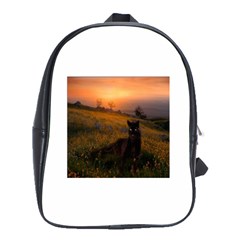 Evening Rest School Bag (large) by mysticalimages