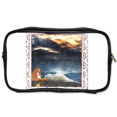 Stormy Twilight [framed] Travel Toiletry Bag (one Side) by mysticalimages