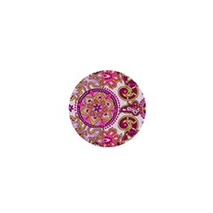 Floral Fantasy 1  Mini Button Magnet by Contest1702305