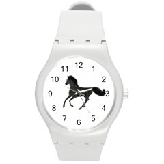 Running Horse Plastic Sport Watch (medium) by mysticalimages