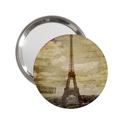 Elegant Vintage Paris Eiffel Tower Art Handbag Mirror (2 25 ) by chicelegantboutique