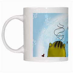 Apron White Coffee Mug by PookieCatWorld