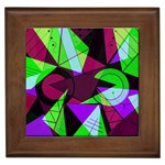 Modern Art Framed Ceramic Tile Front