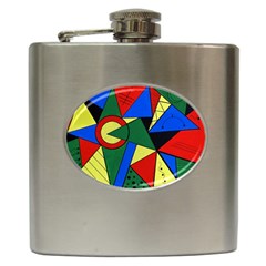 Modern Art Hip Flask by Siebenhuehner