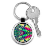 Modern Art Key Chain (Round) Front