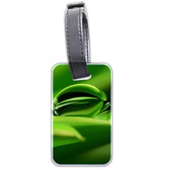 Waterdrop Luggage Tag (two Sides) by Siebenhuehner