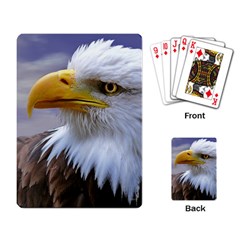 Bald Eagle Playing Cards Single Design by Siebenhuehner