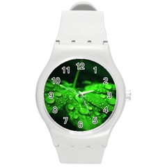 Waterdrops Plastic Sport Watch (medium) by Siebenhuehner