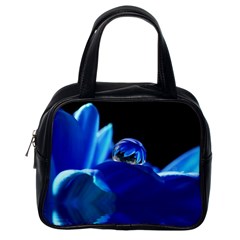 Waterdrop Classic Handbag (one Side) by Siebenhuehner