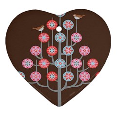 For The Birds Heart Ornament (two Sides) by Contest1703156