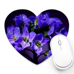 Cuckoo Flower Mouse Pad (Heart) Front