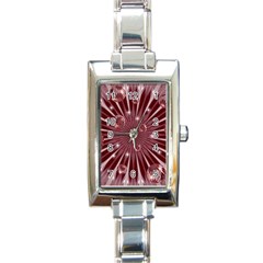 Dreamland Rectangular Italian Charm Watch by Siebenhuehner