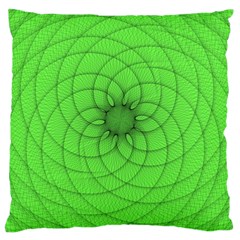 Spirograph Large Cushion Case (two Sided)  by Siebenhuehner