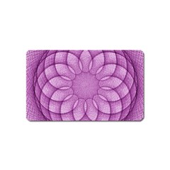 Spirograph Magnet (name Card) by Siebenhuehner