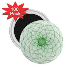 Spirograph 2 25  Button Magnet (100 Pack) by Siebenhuehner