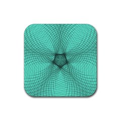 Spirograph Drink Coaster (square) by Siebenhuehner