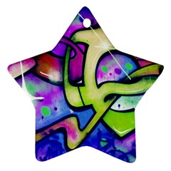 Graffity Star Ornament by Siebenhuehner