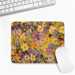 Spring Flowers Effect Small Mouse Pad (rectangle) by ImpressiveMoments