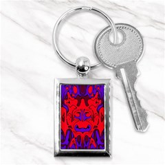 Abstract Key Chain (rectangle) by Siebenhuehner