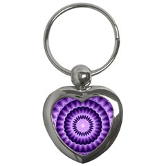 Mandala Key Chain (heart) by Siebenhuehner