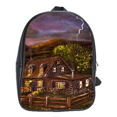  camp Verde   By Ave Hurley Of Artrevu   School Bag (large) by ArtRave2