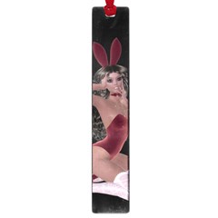 Miss Bunny In Red Lingerie Large Bookmark by goldenjackal