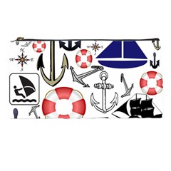 Nautical Collage Pencil Case by StuffOrSomething