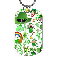 St Patrick s Day Collage Dog Tag (two-sided)  by StuffOrSomething